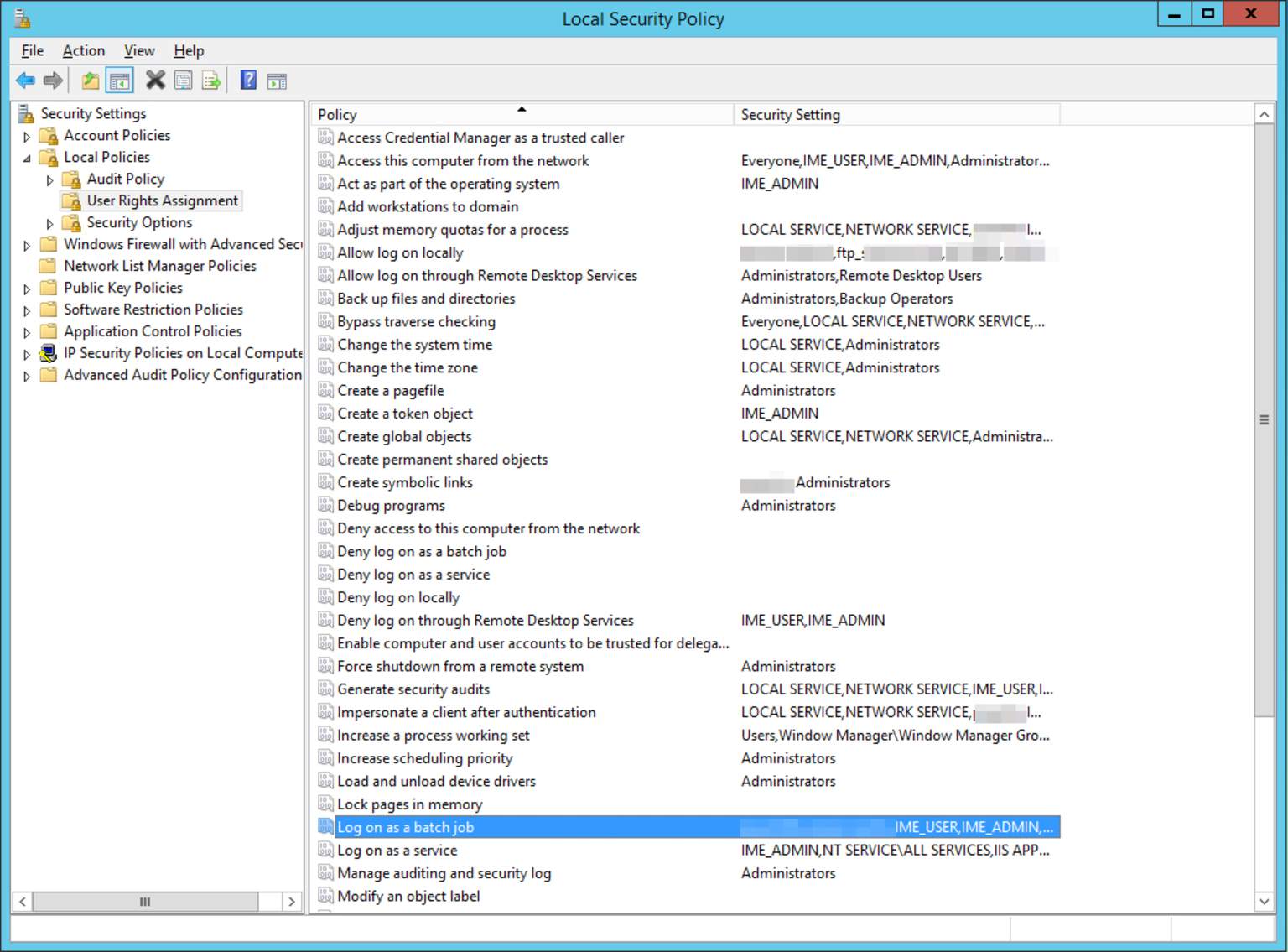 Securing Windows Server with Local Security Policy